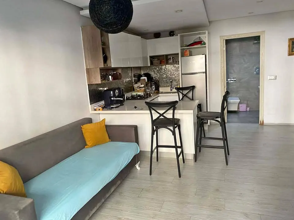 A louer un appartement S1 haut standing meuble situe a EL MENZAH 9C