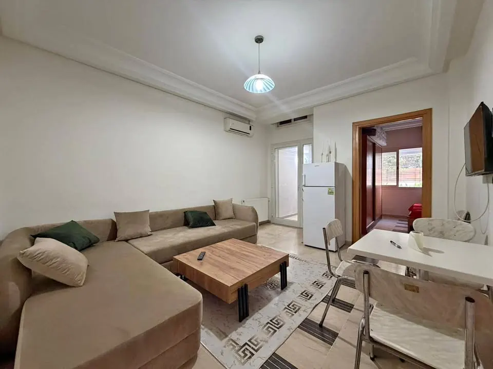 A louer un appartement S2 meuble situe a EL MENZAH 9 C
