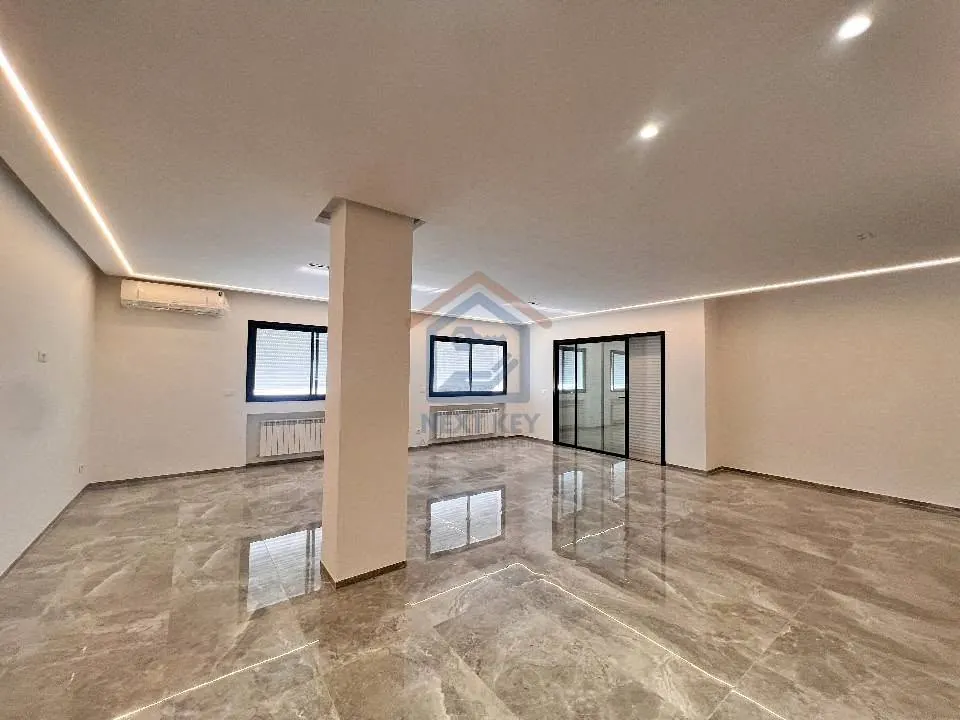 A louer un luxueux appartement en S+4 jamais habite de 250 m2 situe a EL MENZAH 9