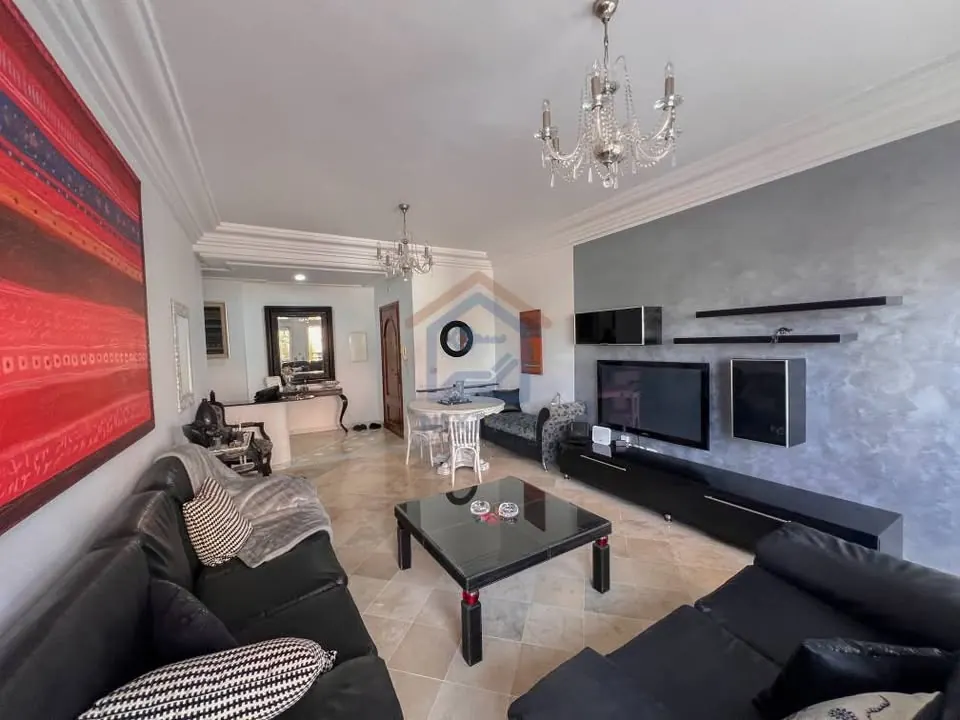 A vendre un superbe appartement S+3 de 129 m2 situe a JARDIN DEL MENZAH 1