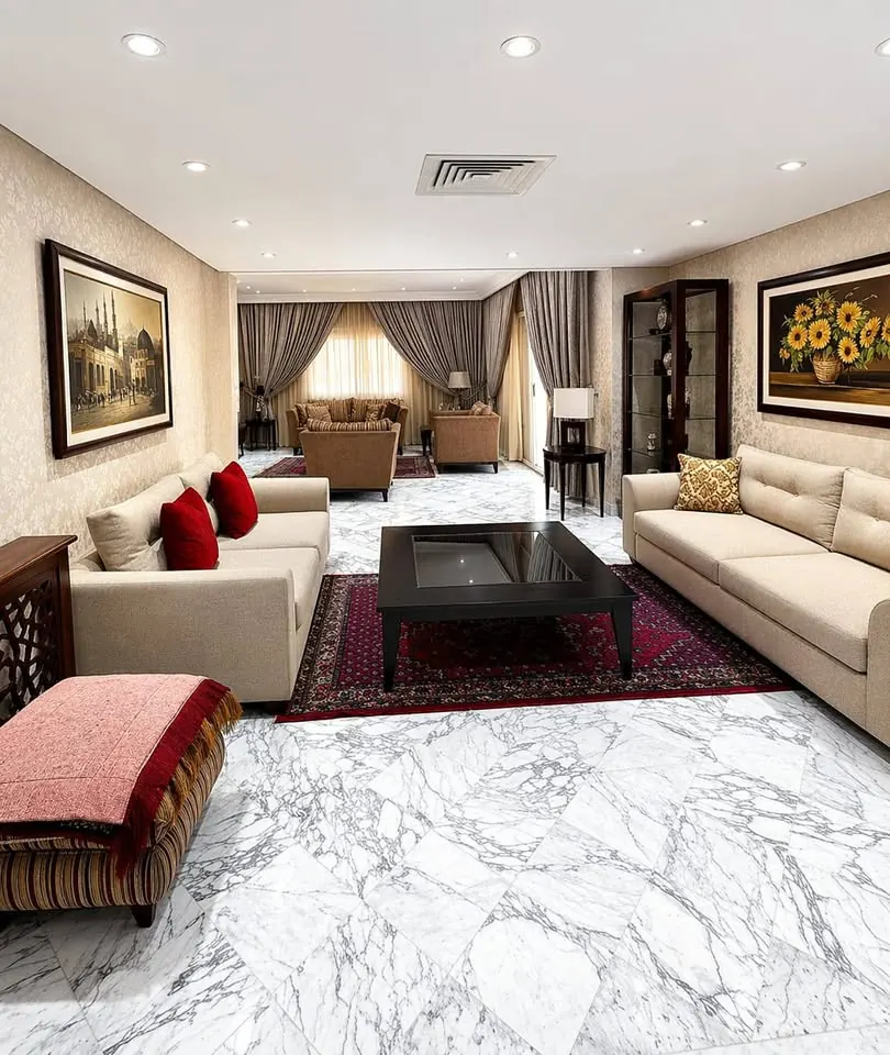 A louer Appartement S+4 meuble a El Menzah 7 Bis