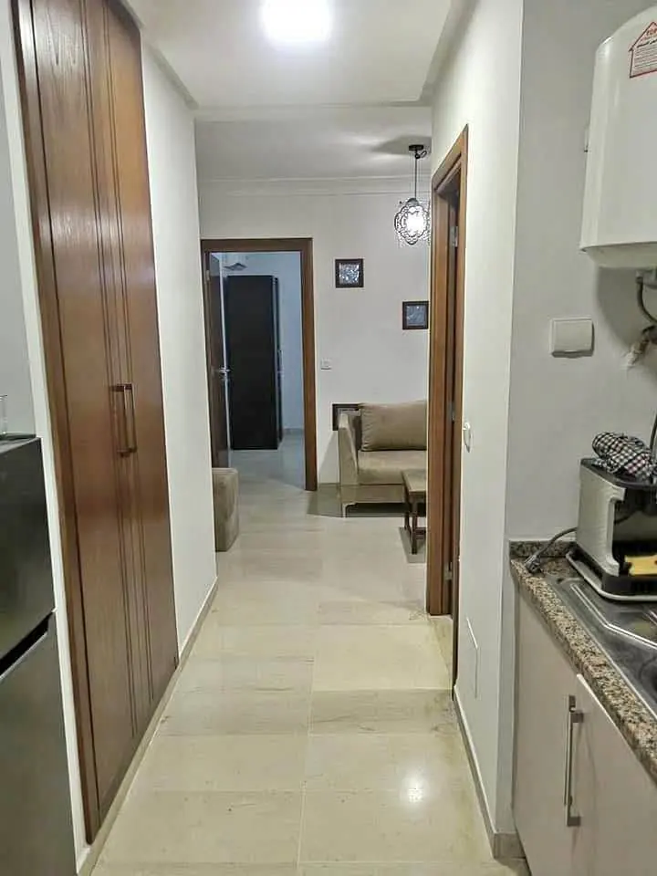 A louer un appartement HS en S1 meuble situe a JARDIN DEL MENZAH