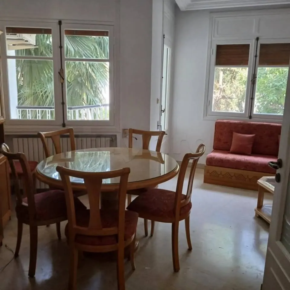 A louer un appartement meuble en S+2 situe a EL MENZAH 7